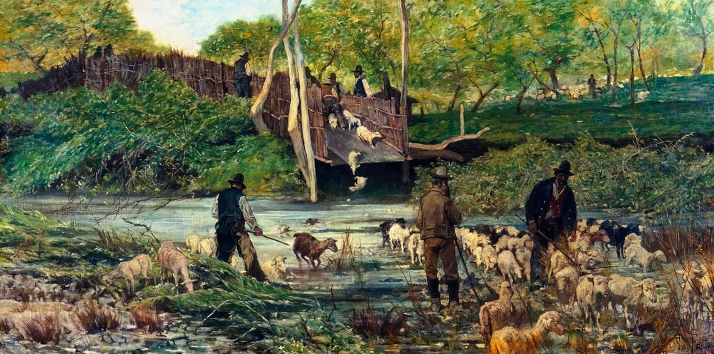 Il salto delle pecore - Palazzo Pitti, Firenze